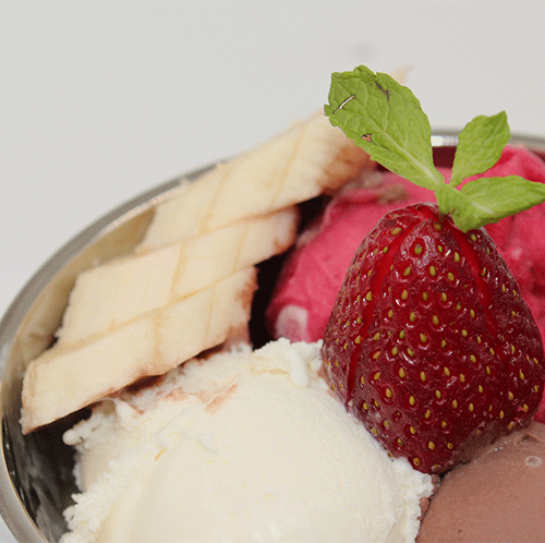 بستنی مخلوط